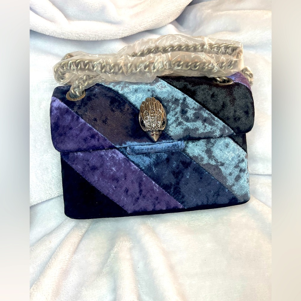 Kurt Geiger Velvet Mini Soho Bag